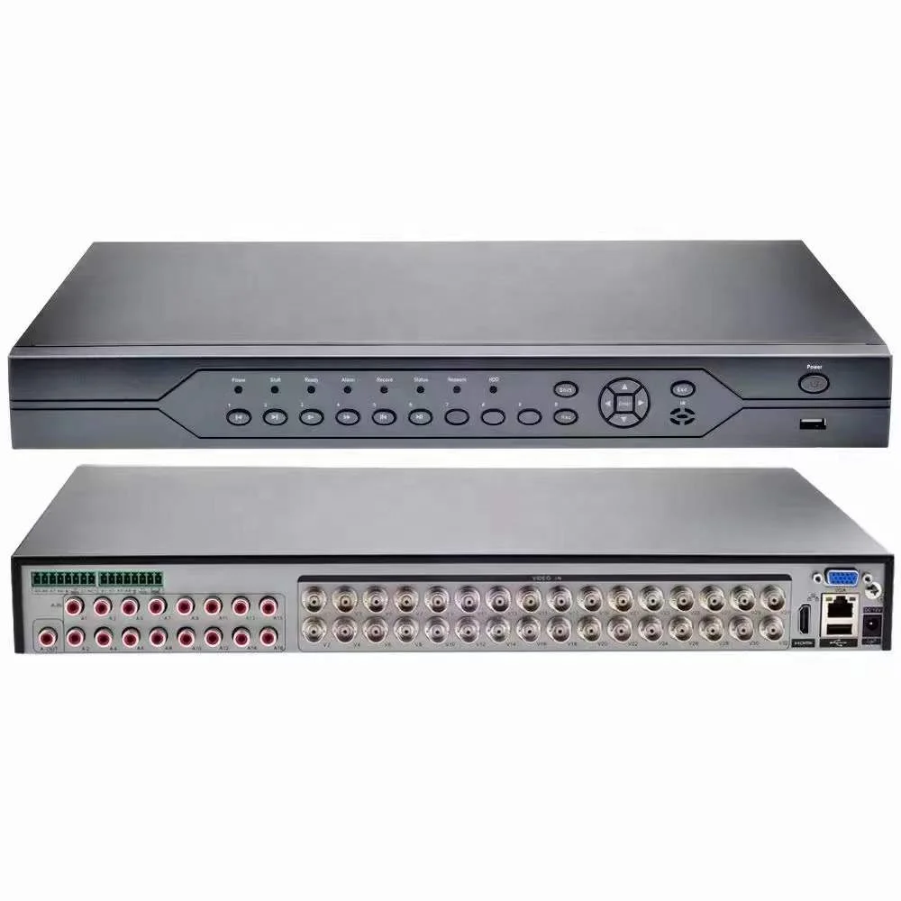 CCTV Security Systems  Recorder 32CH hybrid  H.265 Support 2 SATA cctv camera with dvr