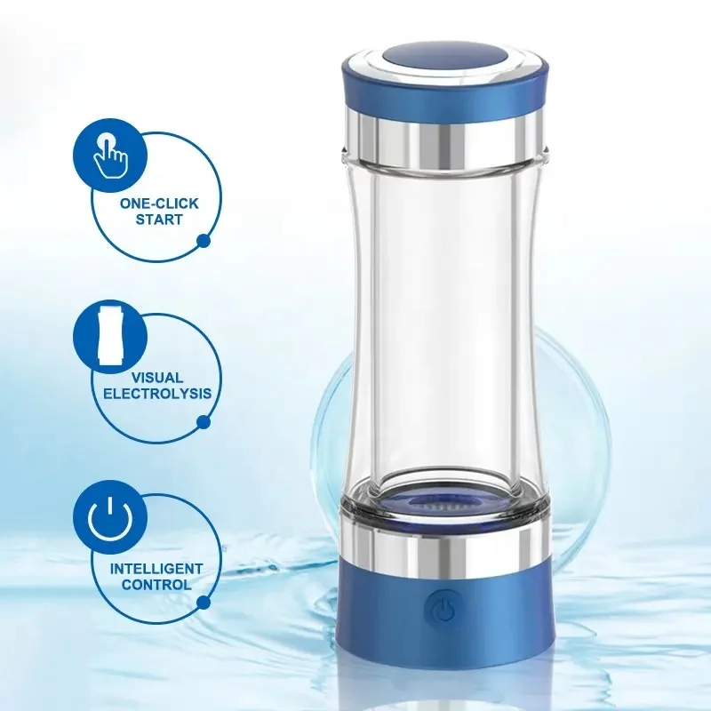 Moneng 1000ppb-1500ppb Hydrogen Rich Water Bottle Antioxidants ORP Best Hydrogen Water Bottle With SPE