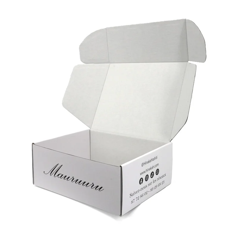 Vibrant Custom Logo Printing on Shipping Boxes