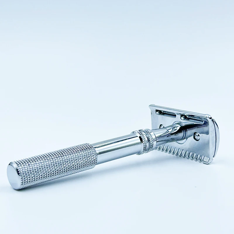 Eco-friendly Shaving Razor Stainless Steel Safety Razor Zero Waste Metal Double Edge Head for Lady