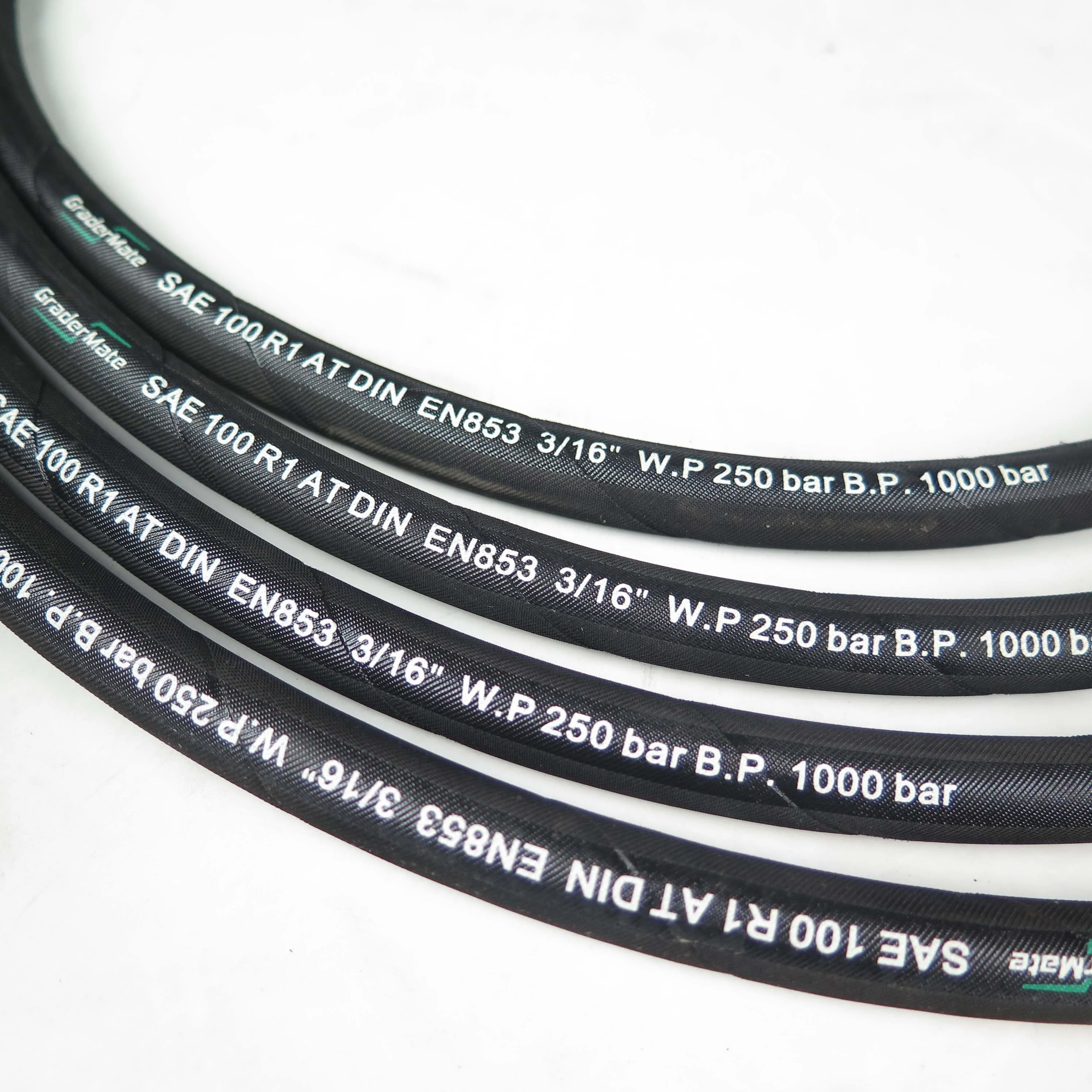 Стальной провод плетеный R1 труба китайский шланг synflex 5/8 дюймов Гидравлический шланг с гладкой поверхностью