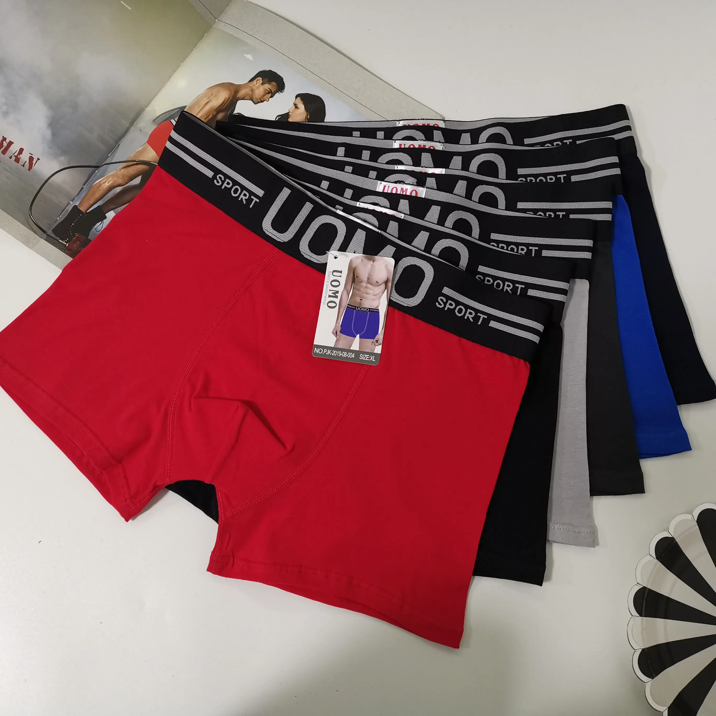 Female boxer shorts flannel boxer shorts for men latex mens boxer underwear