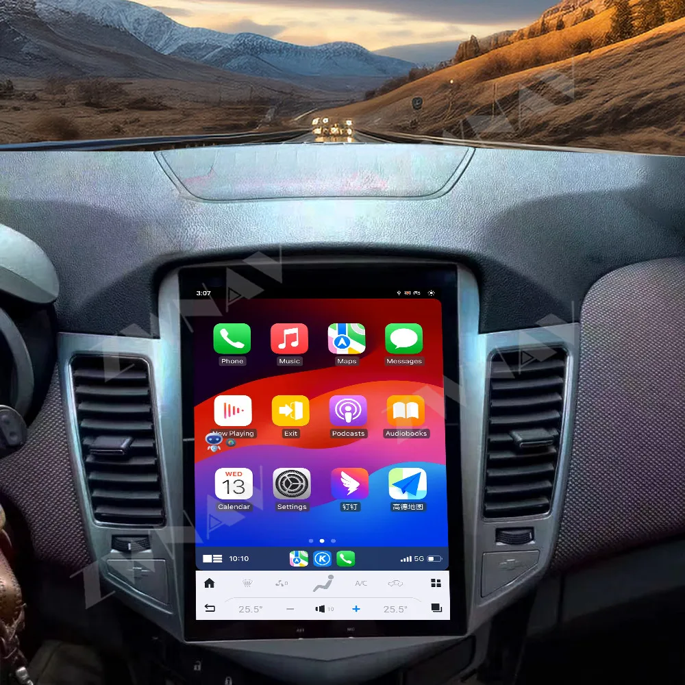 ZWNAV 10.4 Inch Carplay For Chevrolet Cruze 2009-2012 Car Radio GPS Navigation Multimedia Video Player Car Stereo Head Unit