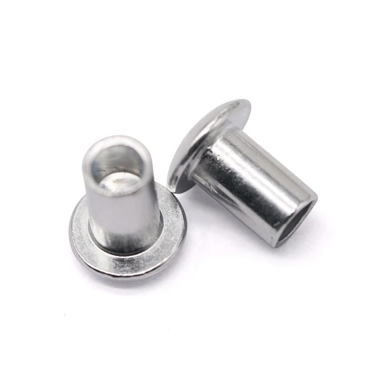Custom Exquisite Technical Fastener Stainless Steel and Aluminum Metal Rivets Solid Flat Head Fastener Copper Material