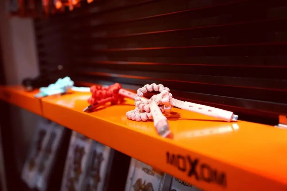 Interesting Design Elasticity Data Cable 2.4A 100cm Durable USB Cables Micro Type C Charging Cable for iPhone