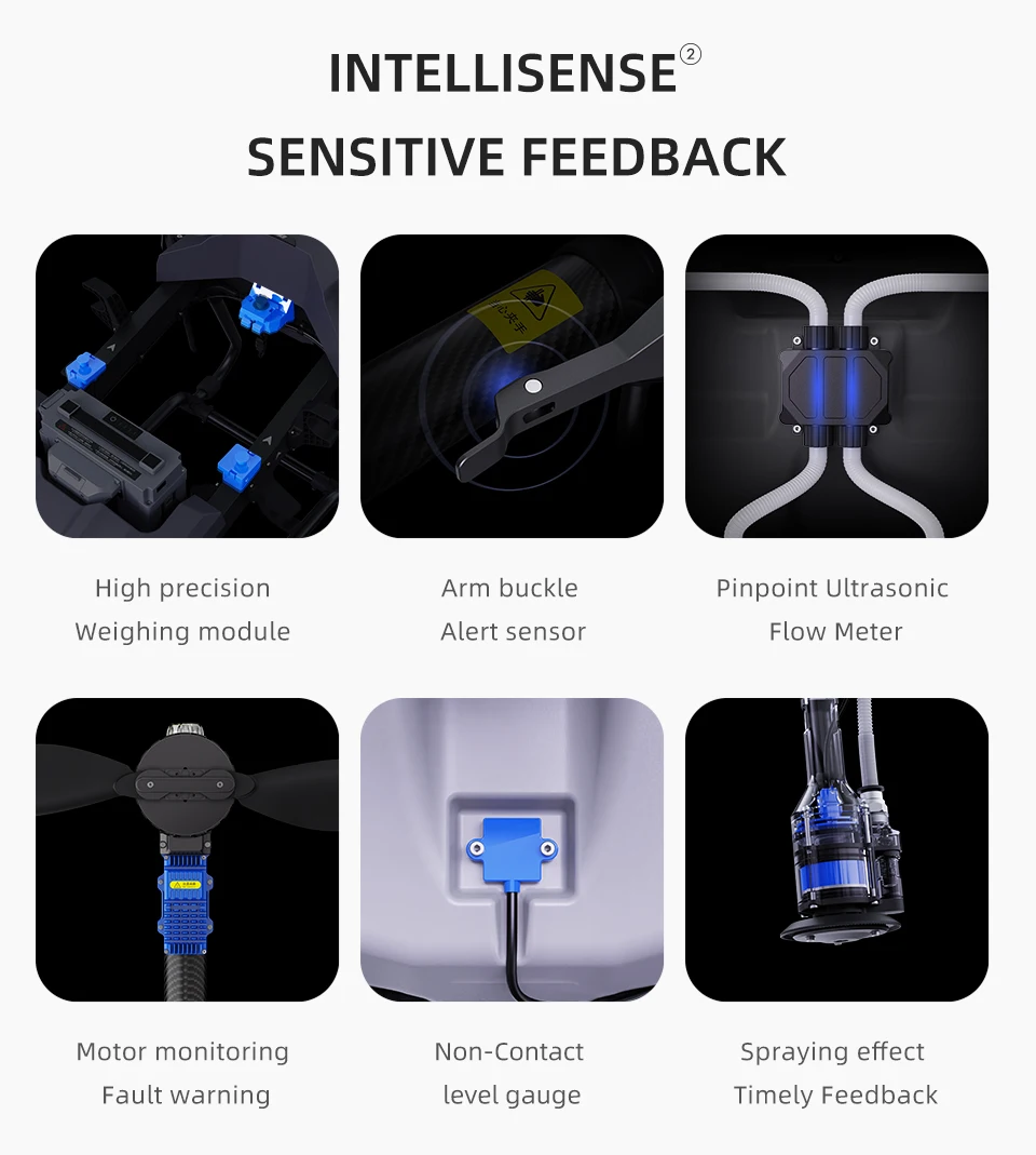 High-efficiency Spreading Agri Drone for Delivery eft z30 30l capacity Rice Farming Equipment match precise Ultrasonic Flowmeter