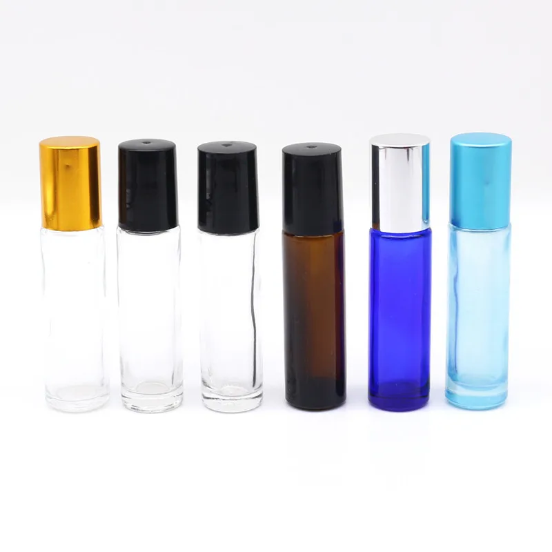 5ml 10ml 15ml glass roll on bottle/cosmetics packaging containers/roll on glass bottle