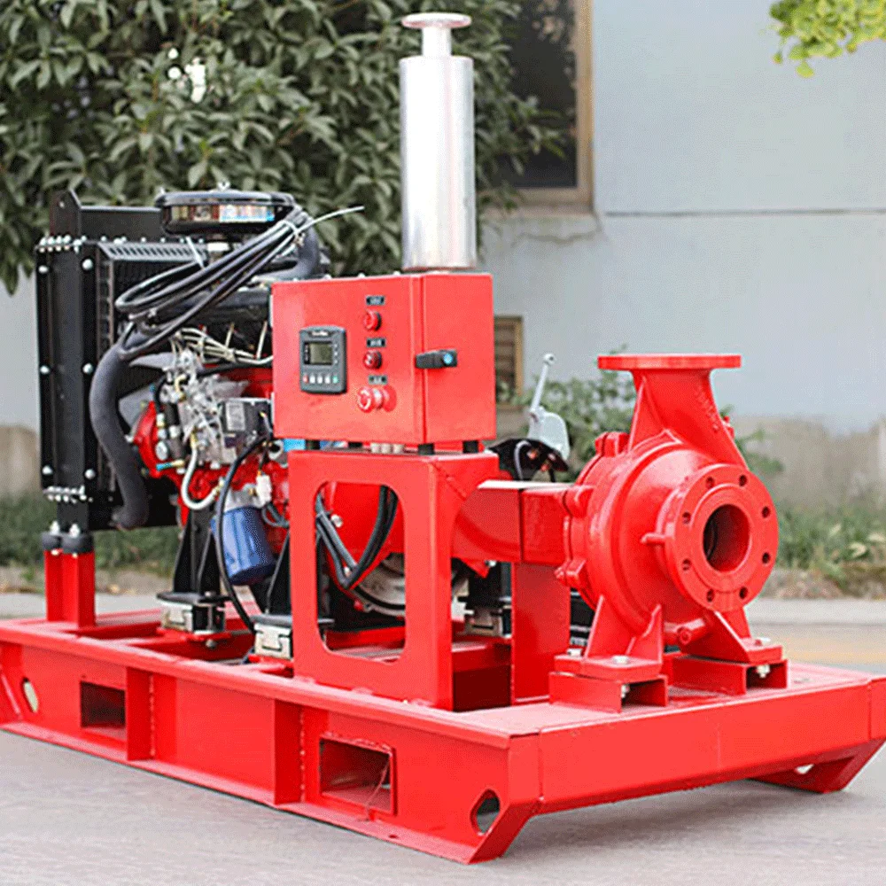 Diesel engine agricultural high flow and pressure water irrigation pumps