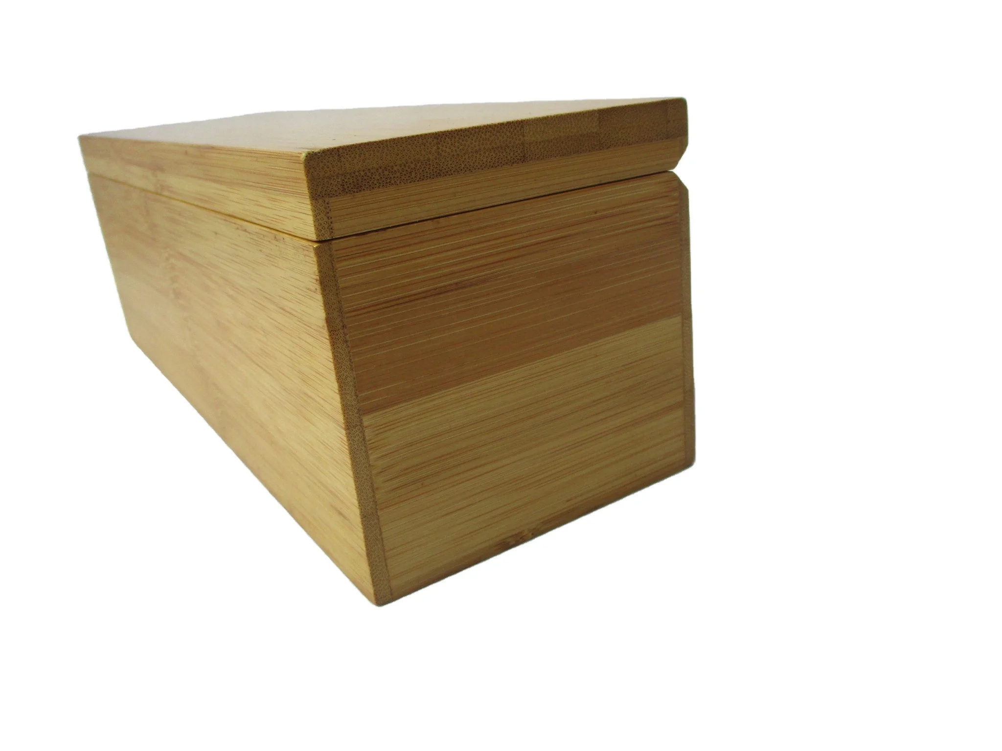 Corrosion-Resistant Wooden Storage Tea Box Promotional Bamboo Tea Box With 4 Slot