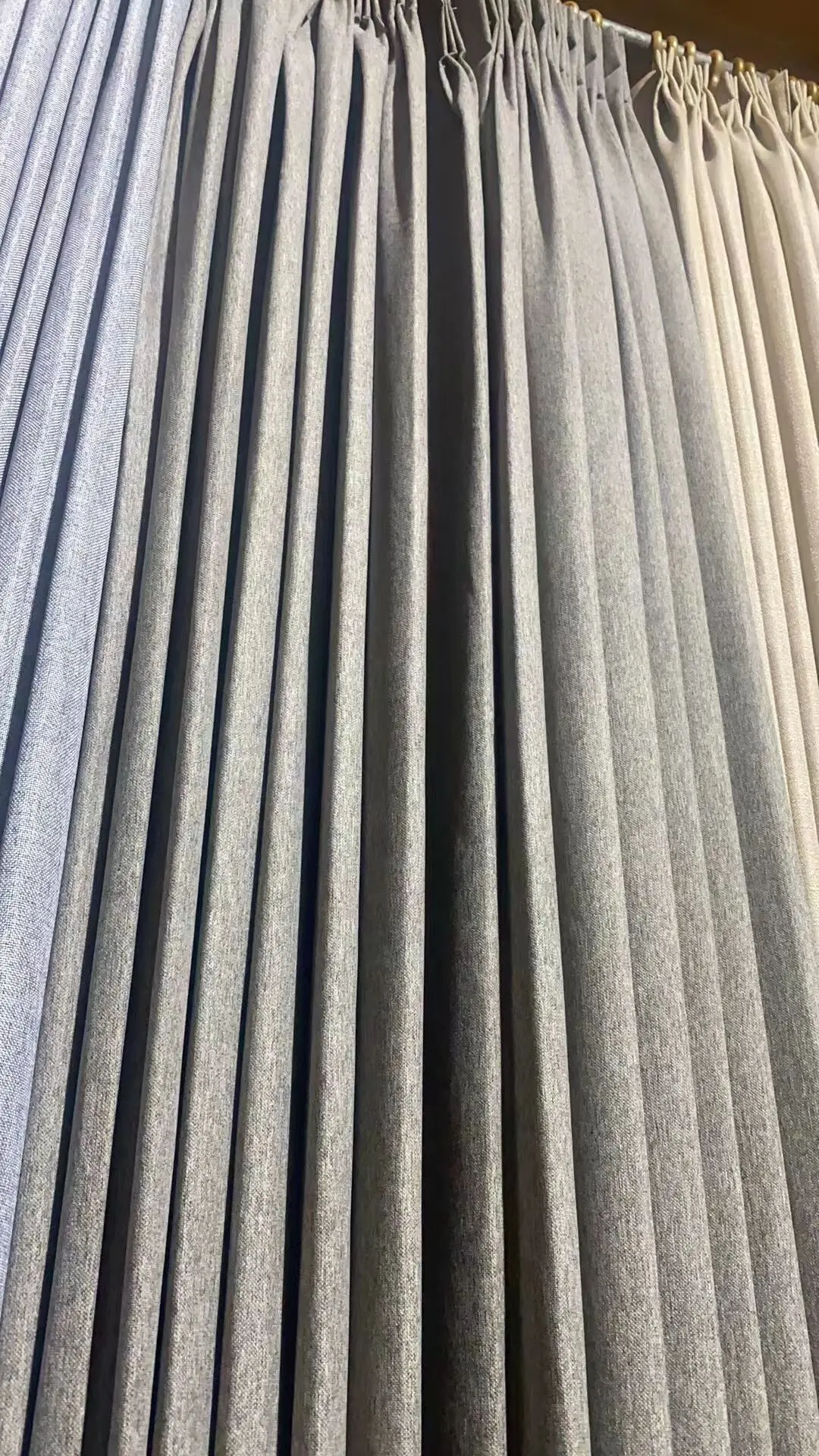 100% Shading Rate Blackout Curtain Fabric 100% Polyester Poly  Home Textile Fabric