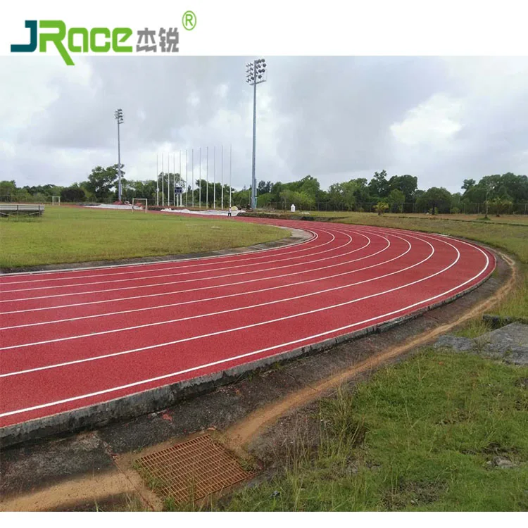 Super Color Retention Outdoor Jogging Track Flooring Athletic Running Track For Sport Field