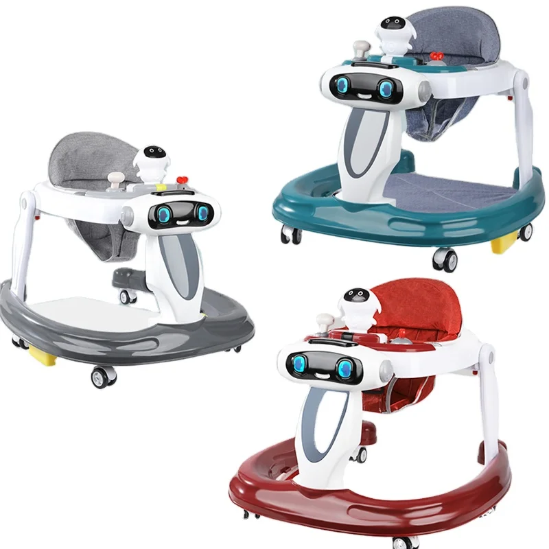 baby 3 In 1 plastic education toy Car Kid Push Wheels Walker Music Toy