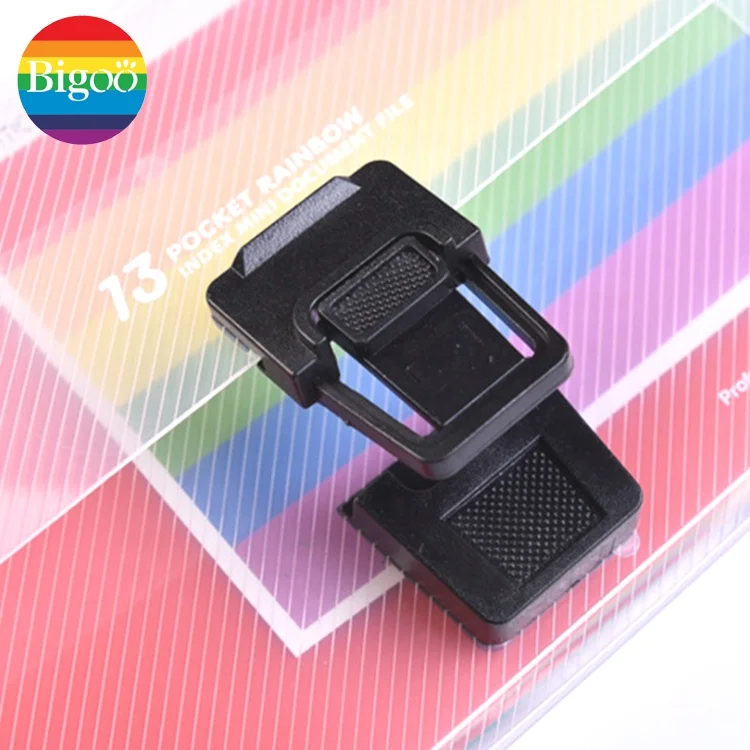 
Mini rainbow index document file folder A6 size of 13 pocket clear index inner 