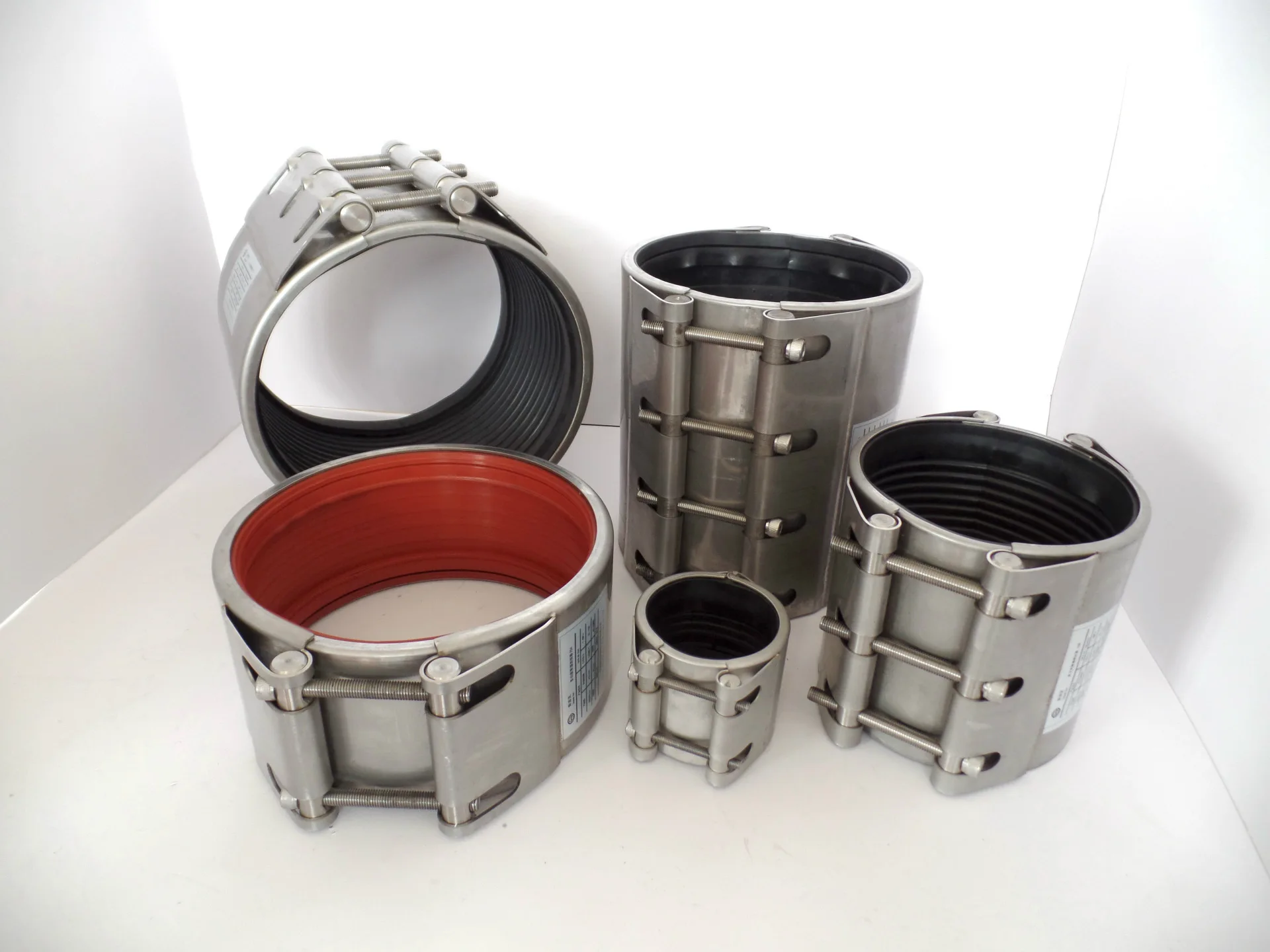 RCH-S RCH-L DN900 SS316 pipeline repair clamp SS304 repair coupling with EPDB rubber gaskets