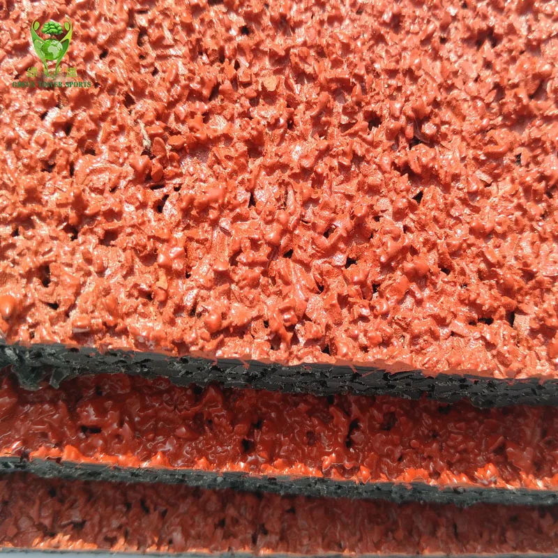 Устойчивый к шипу пластиковый пол Спортивная беговая дорожка для уличной спортивной площадки