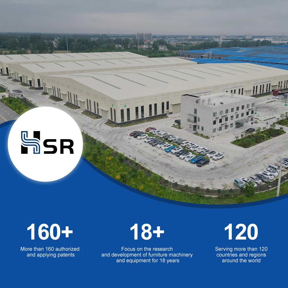 HSR Edge Banding Machine Woodworking Bander Edgebander With Fully Full Automatic Auto High Speed Band Edging Plastic PVC Tape