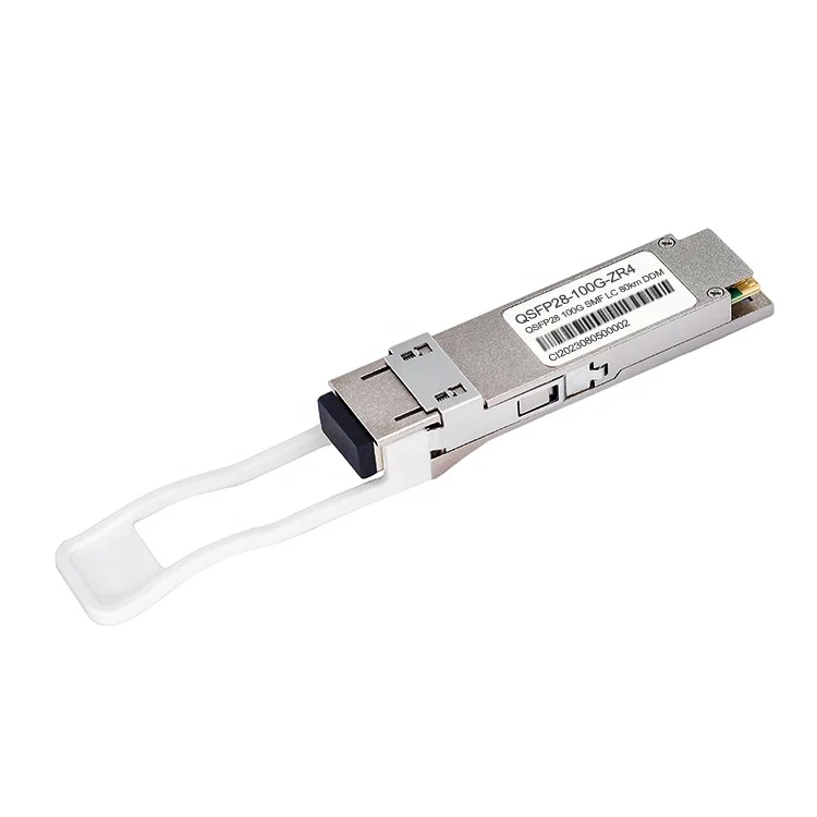 QSFP28 100GBASE-ZR4 1310 нм 80 км DOM Дуплексный LC/UPC SMF модуль оптического приемопередатчика для QSFP-100G-ZR4-S Cisco