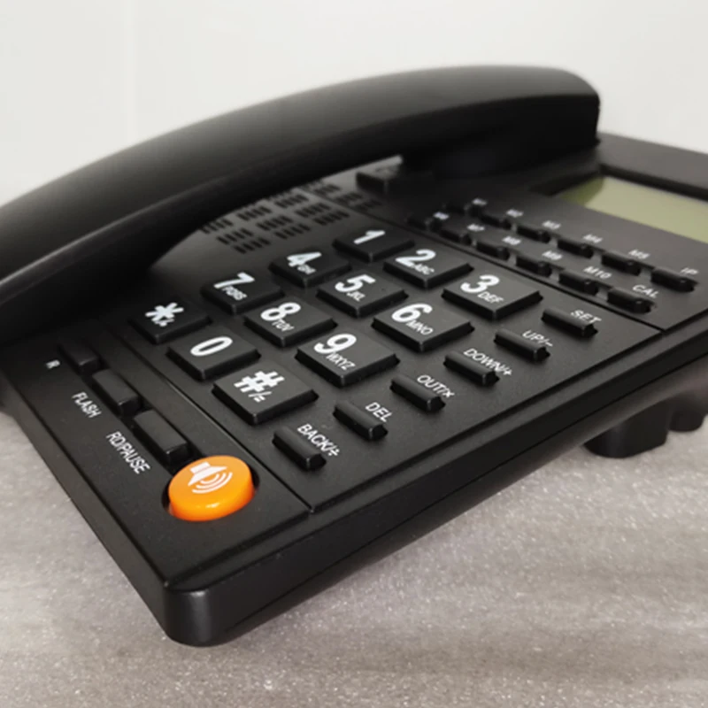 
Bedding Corded Professional Guest Room One Touch Memory Single Line 5 Star Guestroom Hotel Phone 