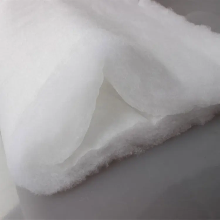 
Factory Price White Filling Soft Fiber Hotsale Quilt Polyester Viscose Wadding For Filling 