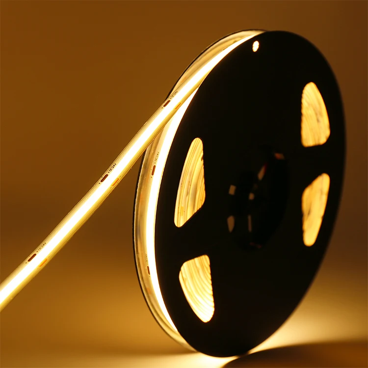 5m dc12v 24v 420led 8mm FPC Flexible fob strip cob led lights for home decoration