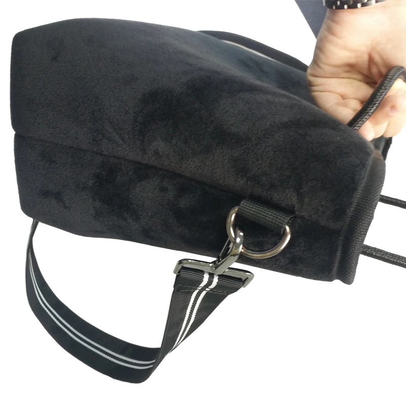 2021 Hot selling bag Fake Fur Neoprene small lady hand bag neoprene shoulder bag