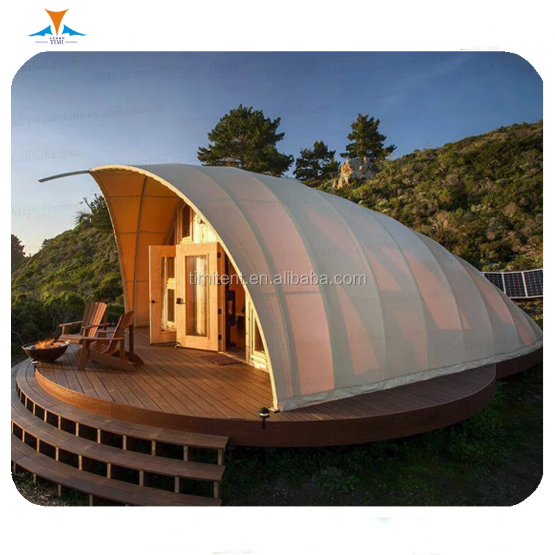 2019 Modern prefab homes hotel tent luxury resort safari tents from Sepi tent manufacturers