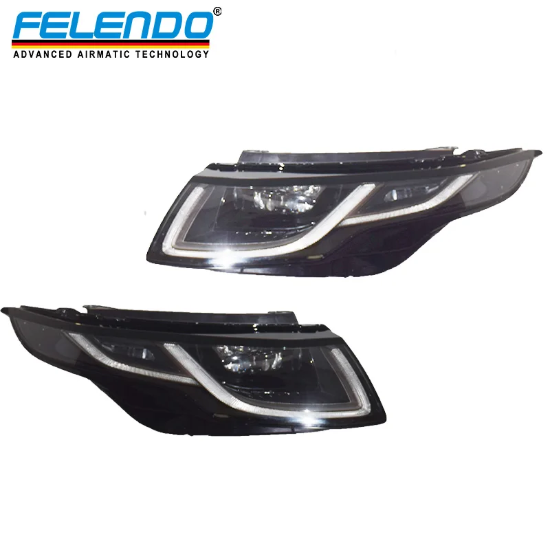 Высококачественная светодиодная фара для Range Rover Evoque 2016 L538 LR024263 LR024266 LR024270 LR024271 L538, Модернизированная светодиодная фара