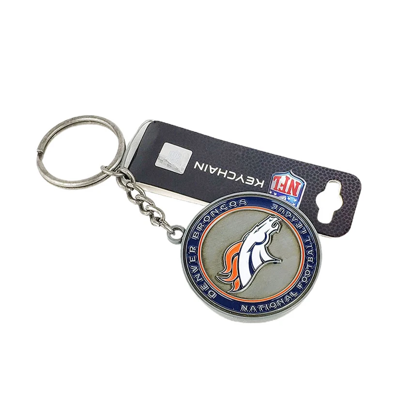 Customized Design Of The Logo Of The Games, Swimming, Running, Basketball And Football Team Logo Souvenir Key Chain