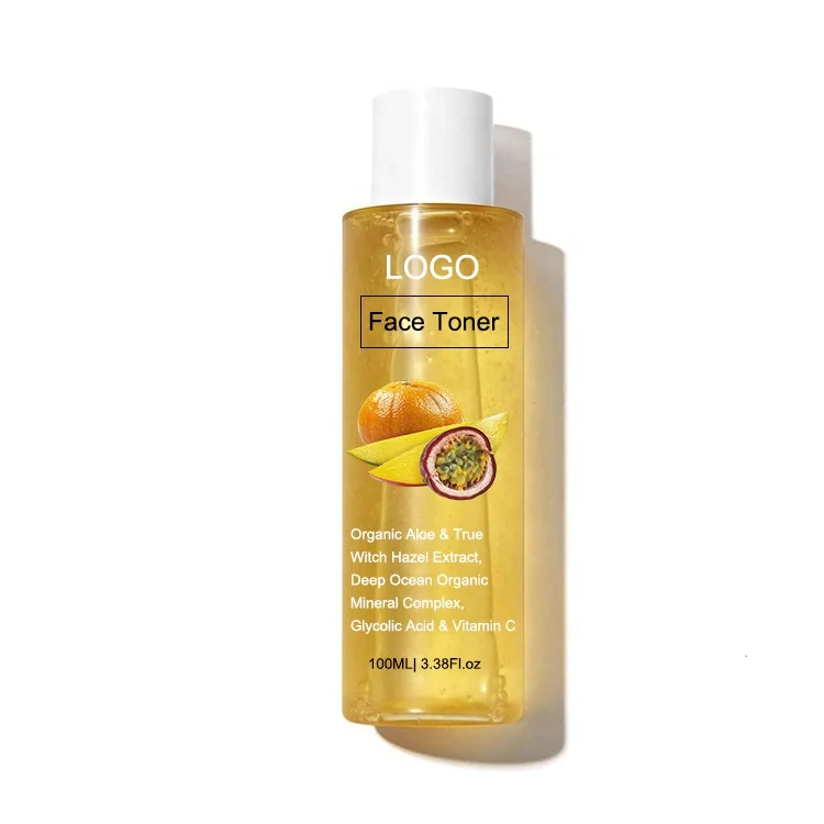 Private Label Rose water Face Serum Natural Organic Pure Aloe Rose Water Toner After Sun Facial Spray