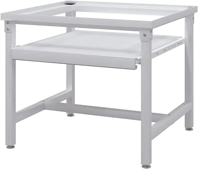 Washing machine base with pull-out shelf  Reinforced with Shelf  A pair of Pedestals With Storage drawer