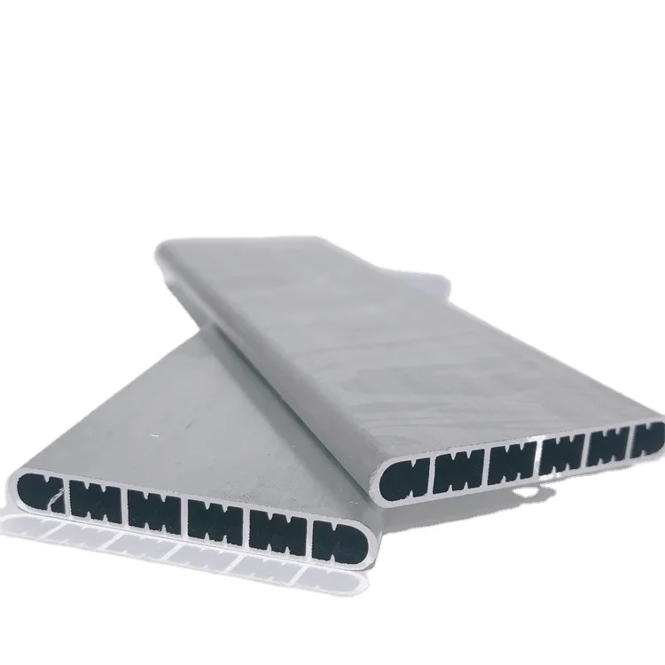 High precision oil cooler aluminum extrusion micro channel tubes heat exchanger for radiator condenser