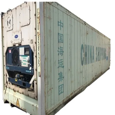 Cheap Transportation 40ft high cube used reefer shipping container for sale