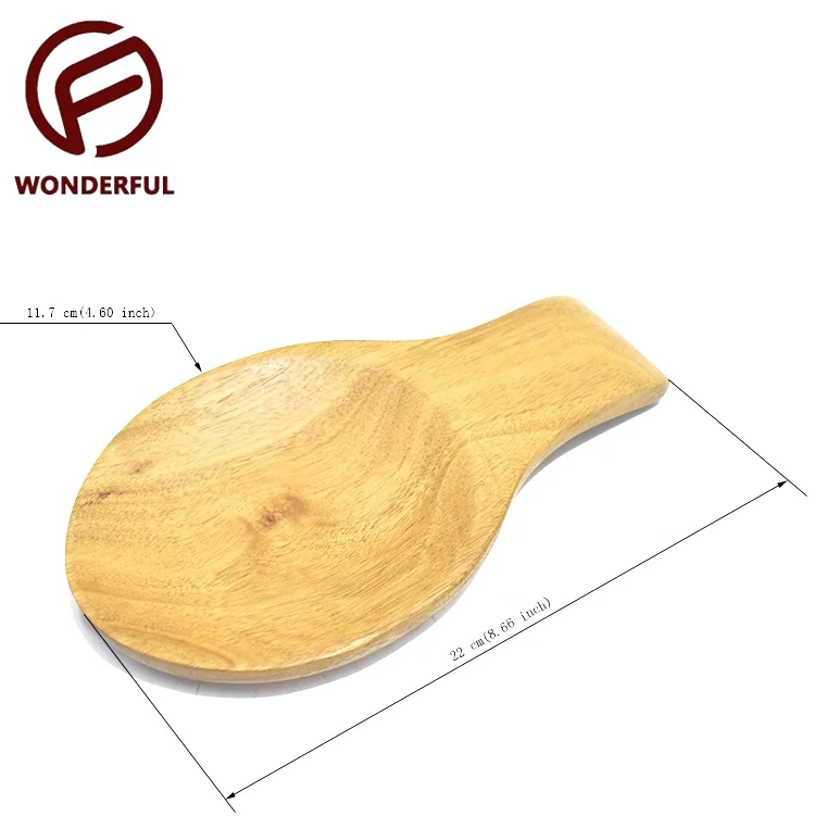 High Quality Customized  Salad Server Free Tableware Acacia Wood Salad  Grip