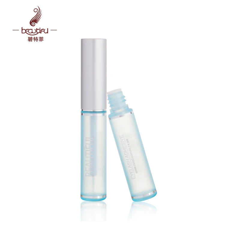 5ml popular eyelash extension glue adhesive bottles packaging tube with brush / eyelash grow serum bottle / eyeliner vial