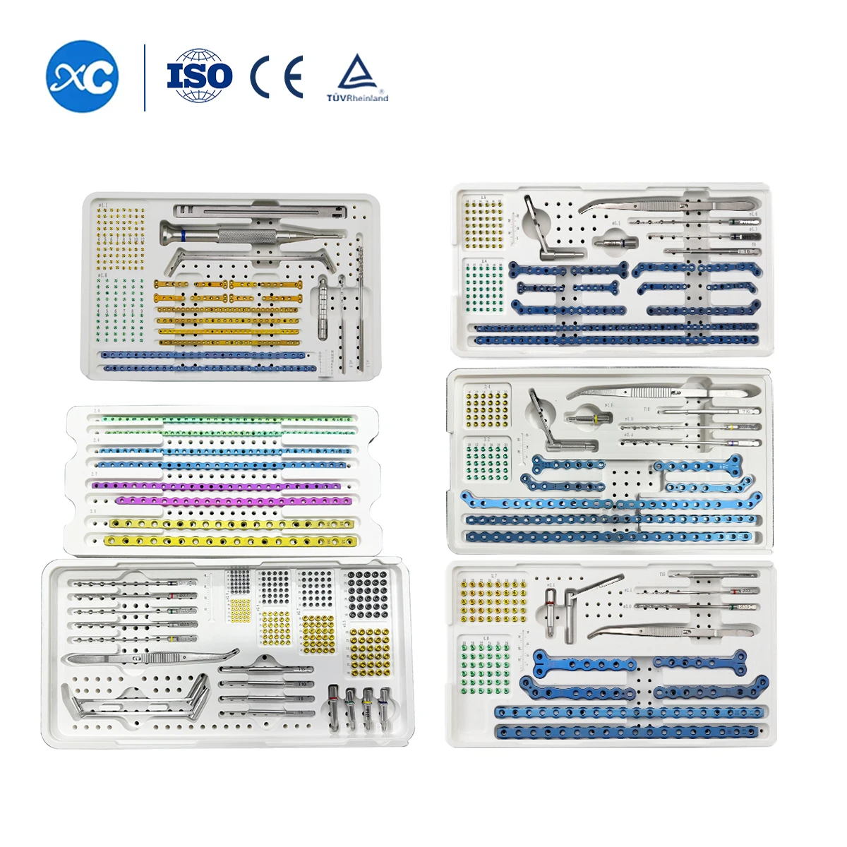 High Quality Both ALPS System Veterinary Orthopedic Implants Kit LCP DCP Reconstruction Animal Locking Bone Plates