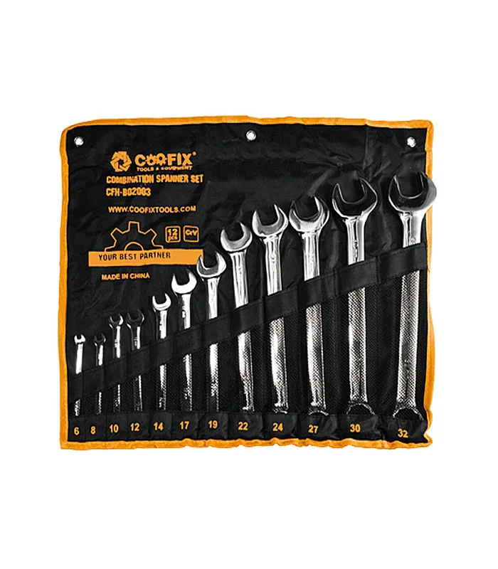 Rachat spannr Set universal socket tool COOFIX CFH-B03013-12 box spanner set torque wrench set Handle Material