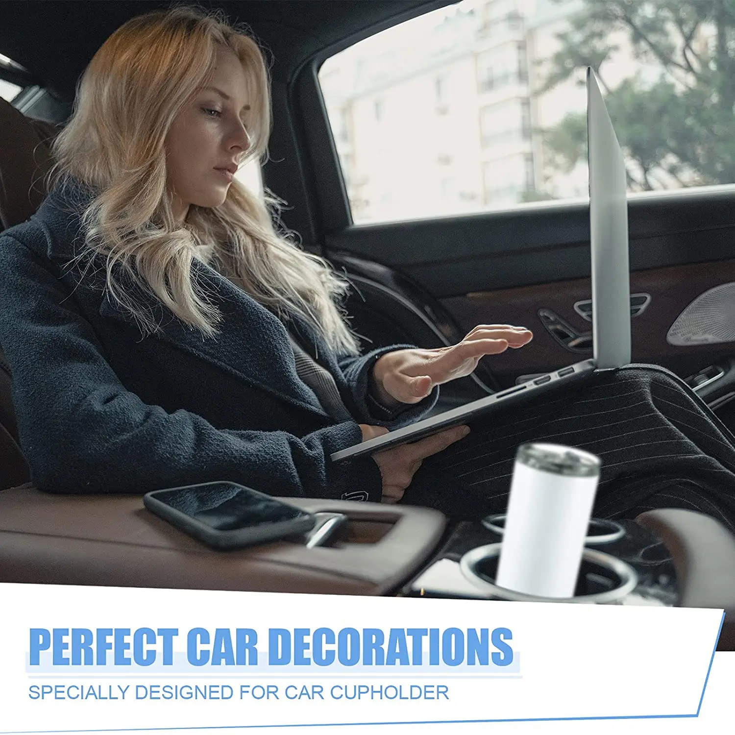 Sublimation Blanks DIY Customized MDF Hardboard  Round Coaster  Car Coasters With Cork Back