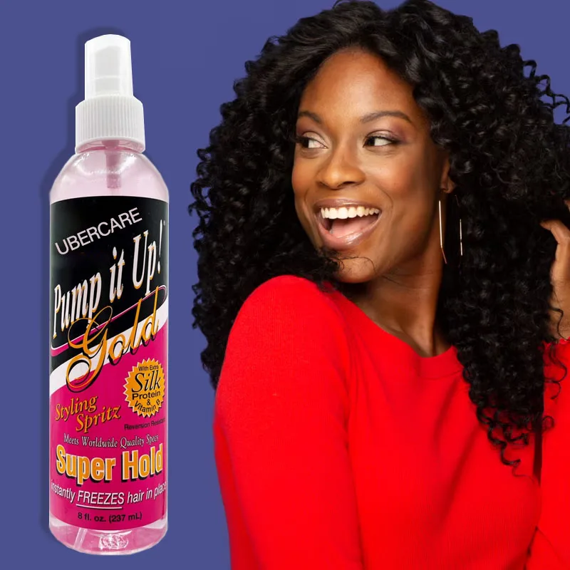Hot Sale Long Lasting style No Flaking Hair Styling Spray  Frizz Control 3d Hair Style Spray