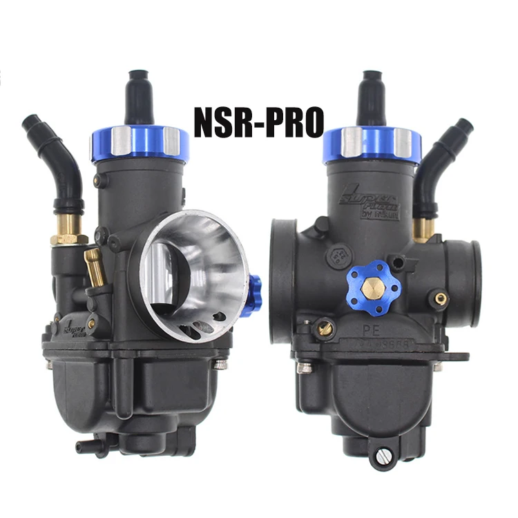 Modified NSR-PRO PE 24mm 28mm Cable Oxidative Blackening Racing Motorcycle Parts Carburetor for Keihin