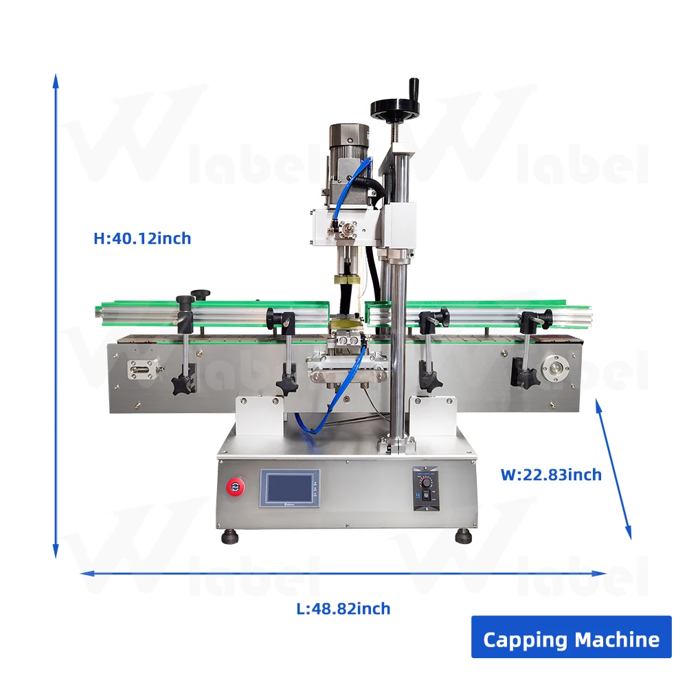 Wasabi sauce round bottle desktop filling capping and labeling machine production line