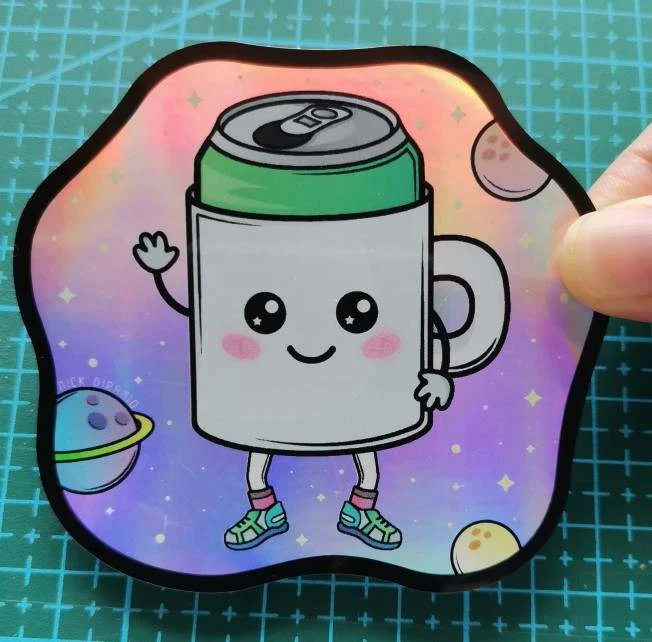 Наклейки с голограммой