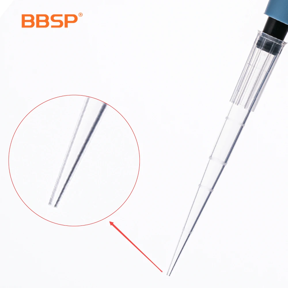 BBSP 350 micro liters Piprtte tips bag pack pcr laboratory sterile non-filter pipette tips