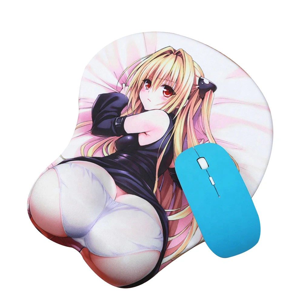 Custom mousepad with wrist rest custom animal gel wrist rest 3d mouse pad