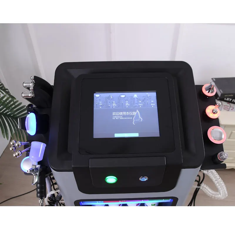 Hydrofacial Peel Microdermabrasion Water Light Injector Beauty Bubble Therapy Facial Machine Deep Cleaning Hydra Beauty Machine