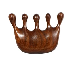 custom logo dredge meridians hair massager comb hair scalp massager brush for hair growth