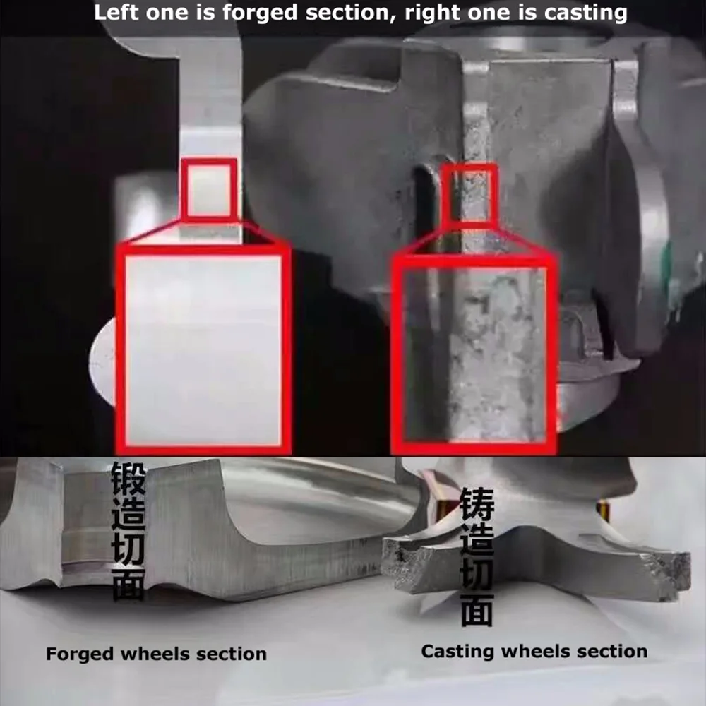 2 PC Forged Wheels Custom Matte Black Multi Spokes Alloy Rims