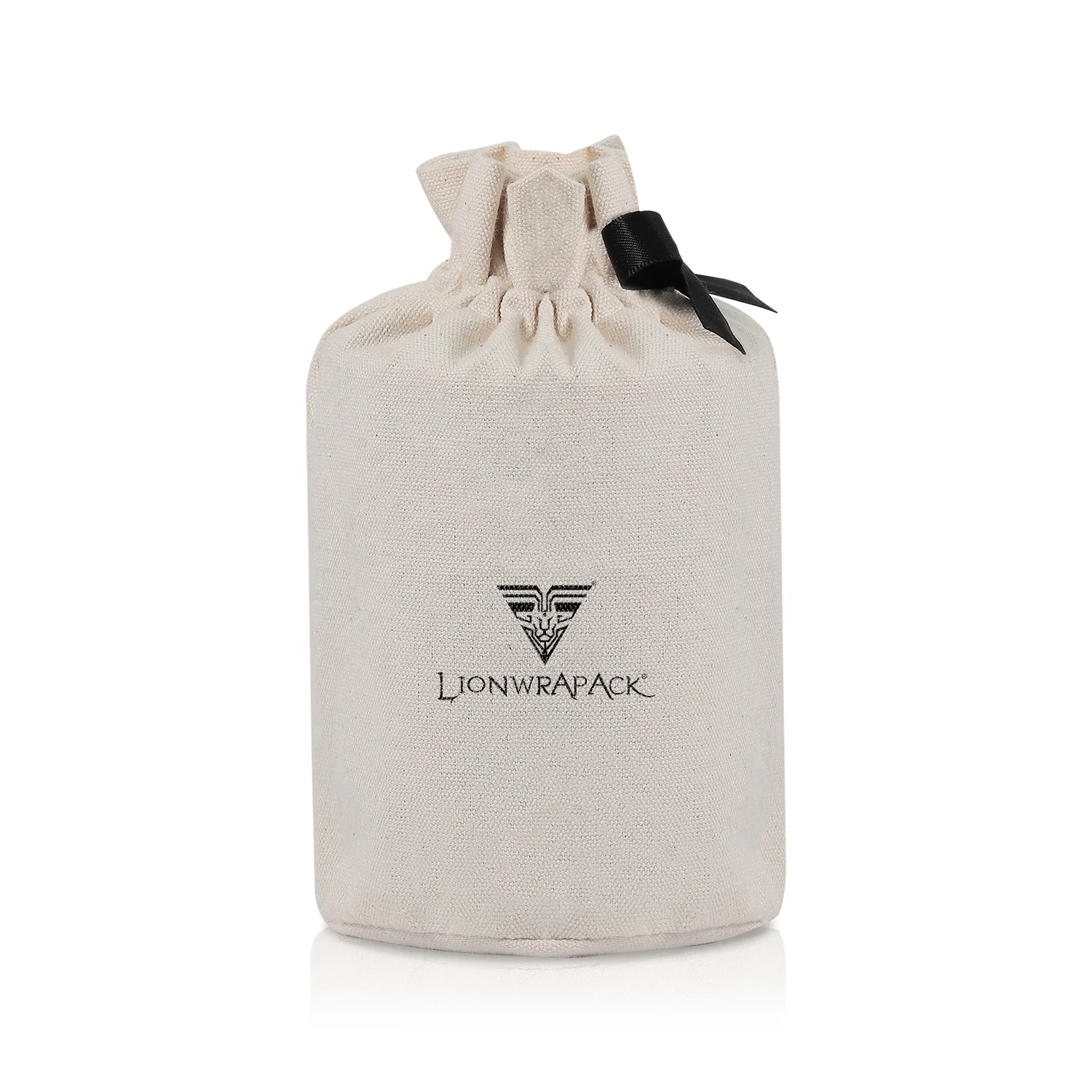 Оптовая продажа, белая упаковка под заказ, блеск для губ, флакон для духов с круглым дном, натуральный шнурок, холщовая хлопковая банка для свечей