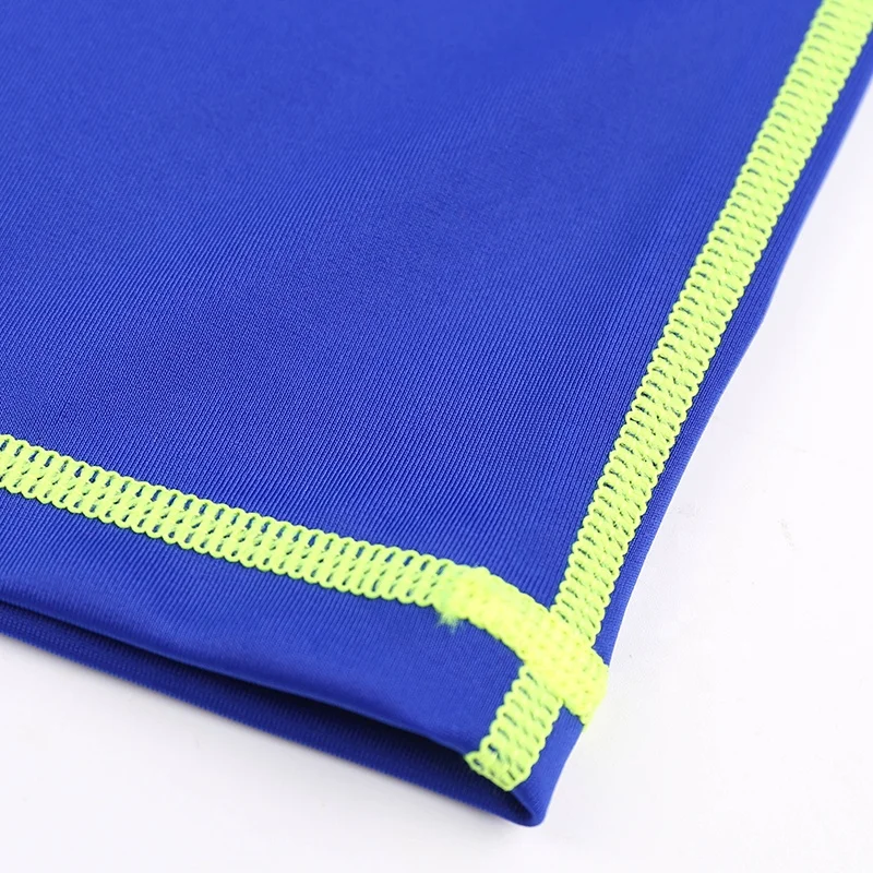 High quality custom printed mens long sleeve spandex lycra shark surf mma rash guard shirts