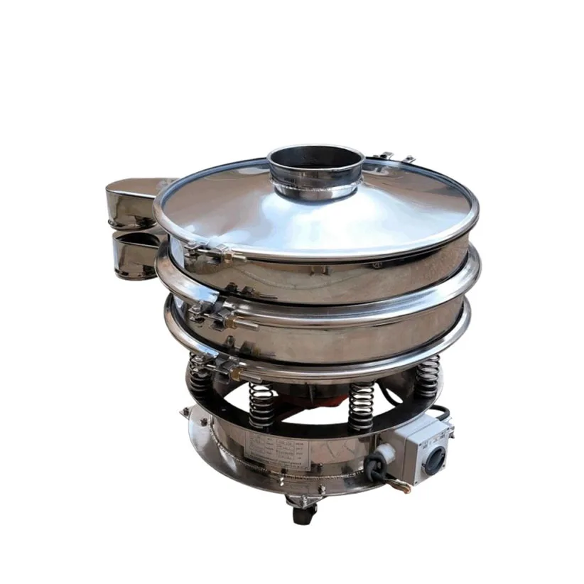 China Low Noise Customized Automatic Mobile Calcium Carbide Vibrating Screen Separator