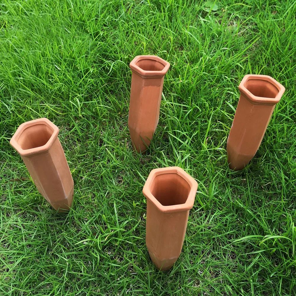 2023 Amazon hot selling Terracotta Watering Spike Vacation Plant Waterer for Indoor & Outdoor Plants